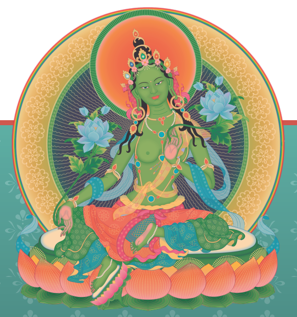 Prática de Tara Verde e Dedicatória de Kyungpo Neljor com Lama Sonam (29/1)